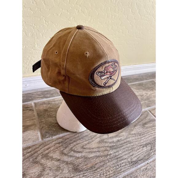 Vintage 90s Indiana Jones Adventure Wear Canvas Suede Leather Movie Disney - Picture 2 of 6